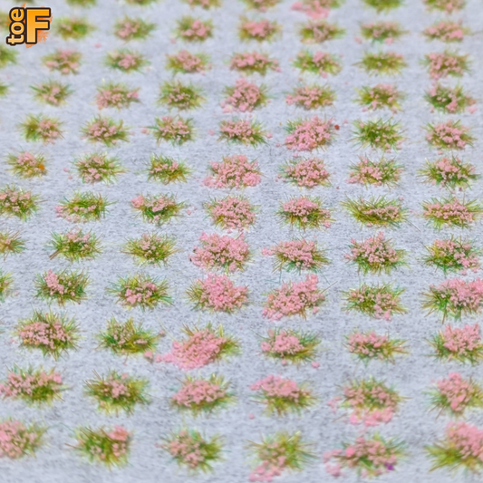 Pink Flower Tufts