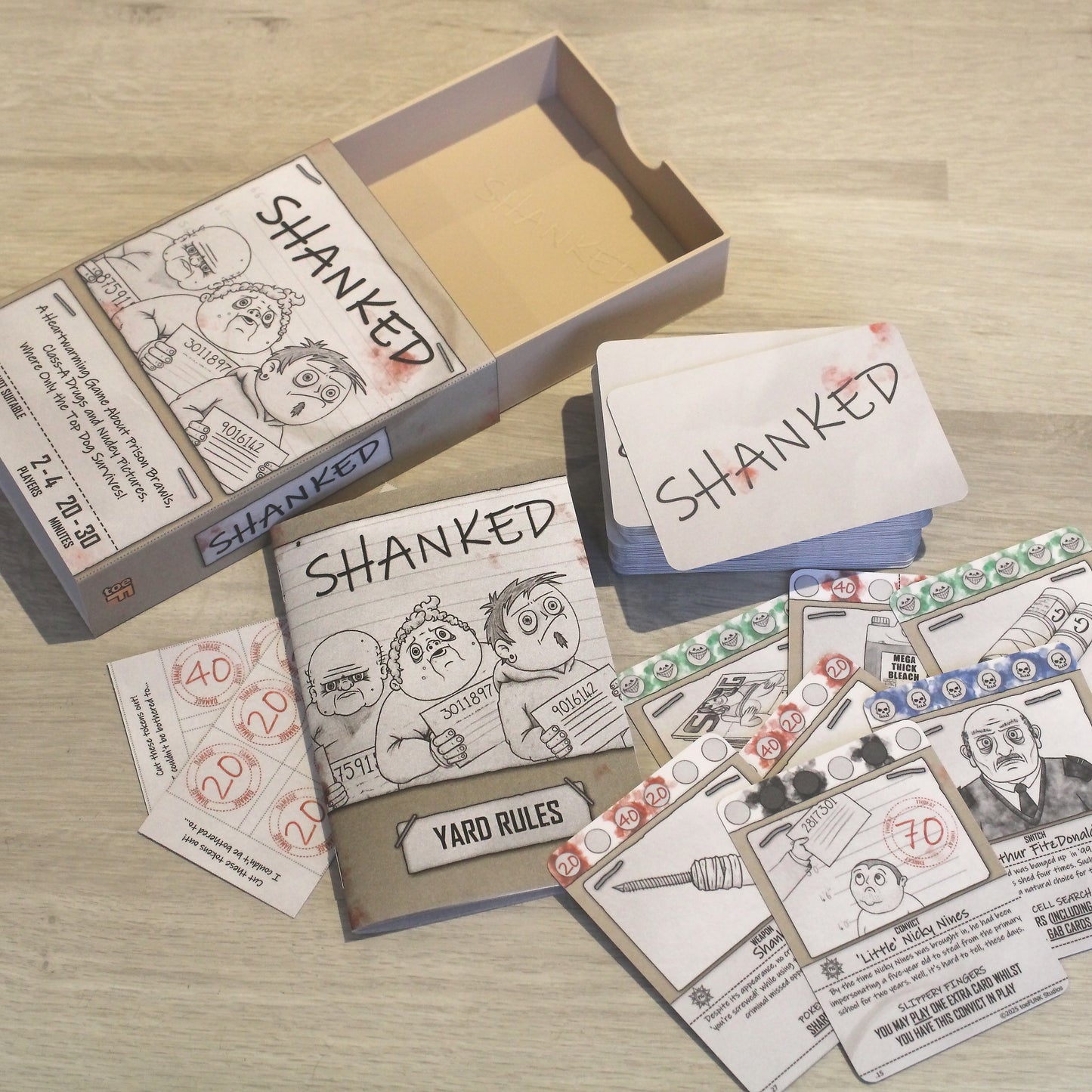 Shanked - Card Game