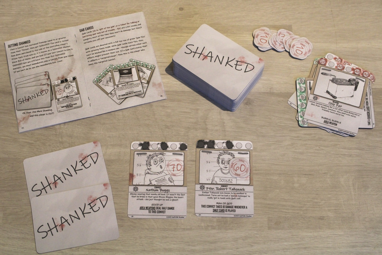 Shanked - Card Game